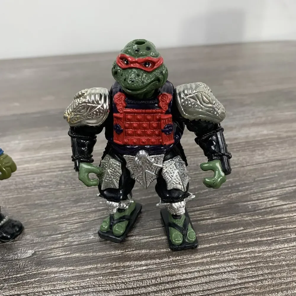 Vintage 1993 Mirage‎ Ninja Turtles Lot Of 2 Action Figures Donatello Raphael 90s